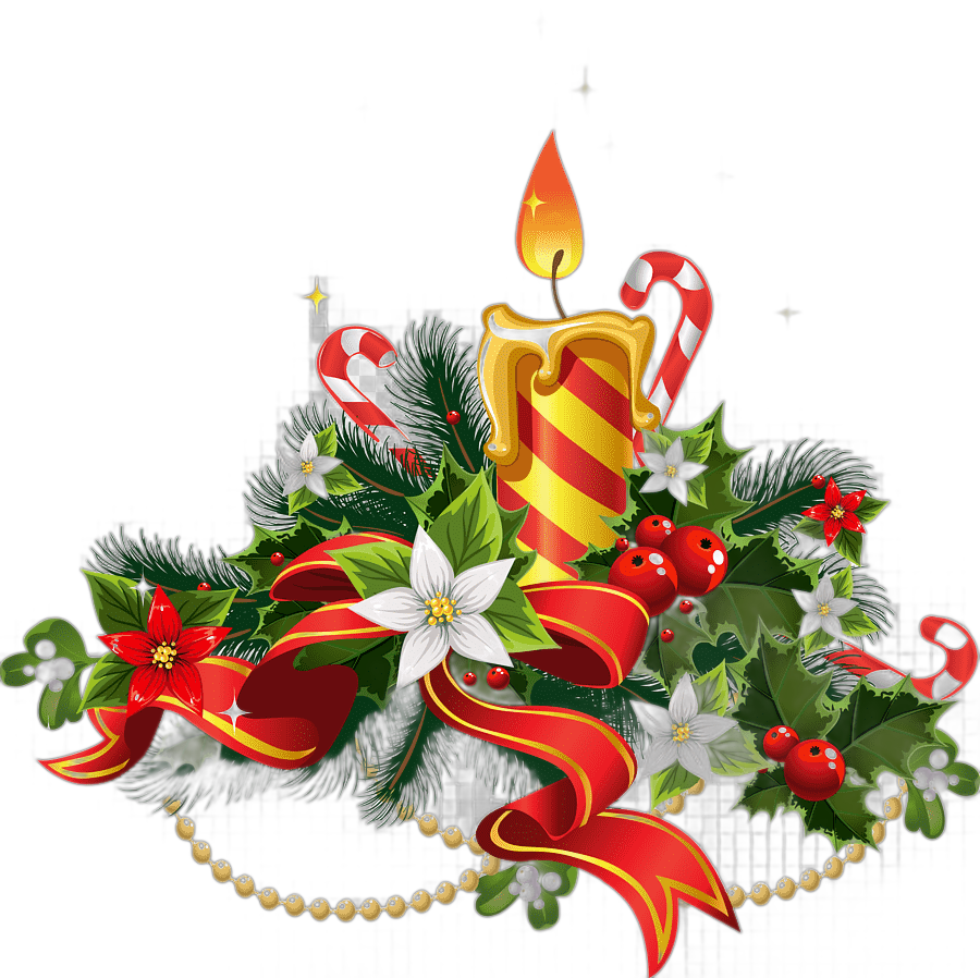 png clipart candle christmas christmas candles winter decor