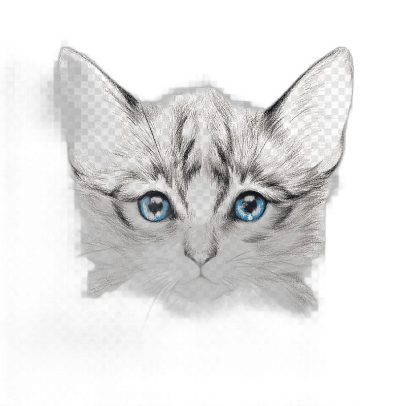 png clipart cat drawing painting art painted cat watercolor painting mammal