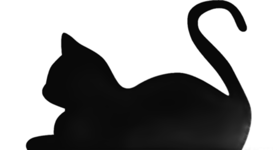 png clipart cat kitten silhouette cat mammal cat like mammal