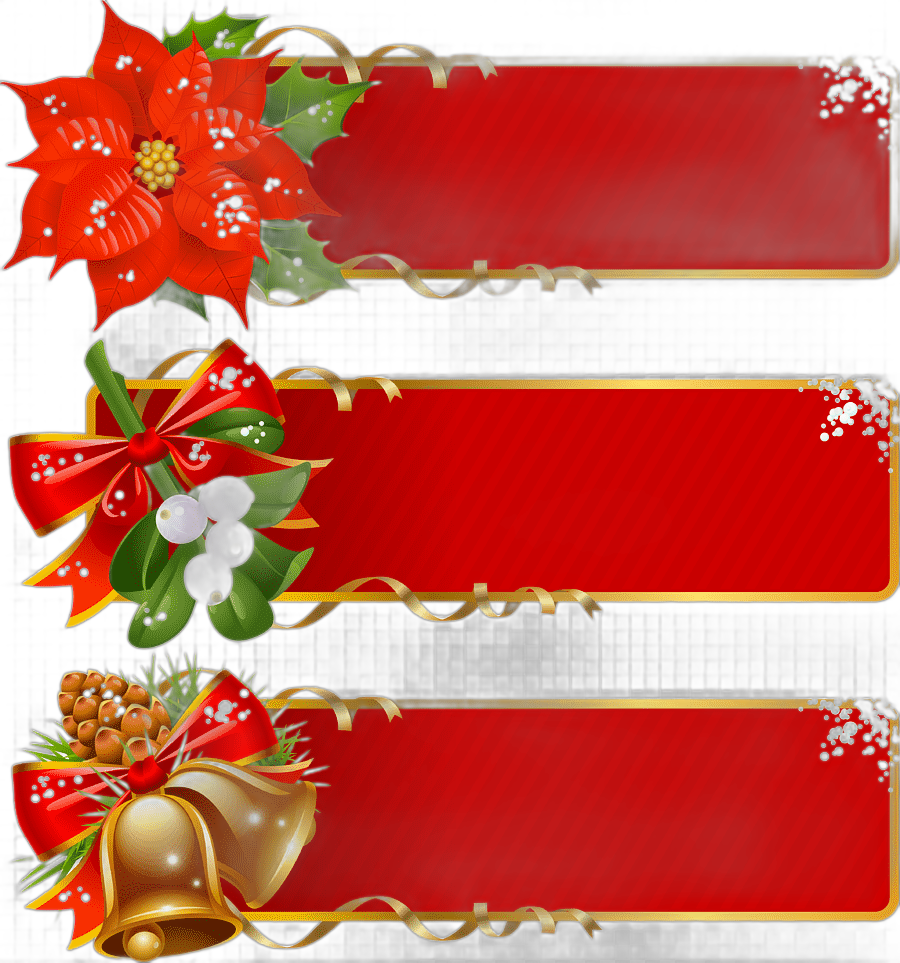 png clipart christmas christmas card border flower arranging