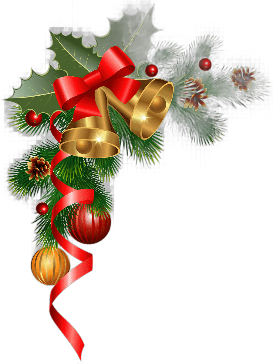 png clipart christmas decoration christmas ornament christmas tree christmas corner decoration green wreath branch candle