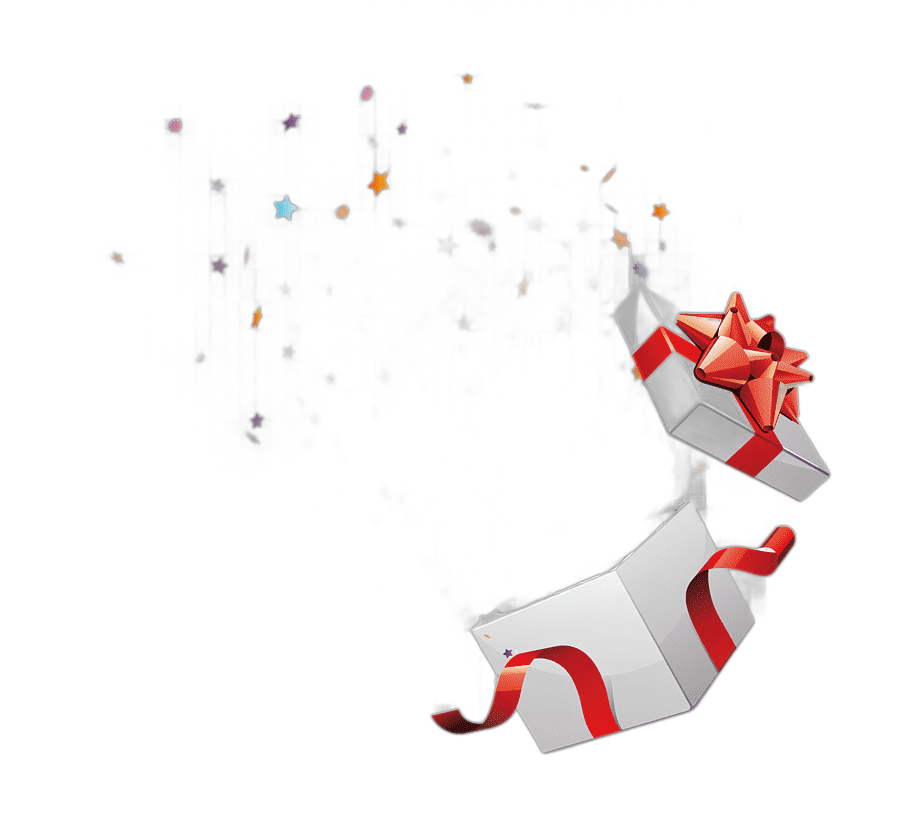png clipart christmas gift birthday open box courtesy miscellaneous ribbon