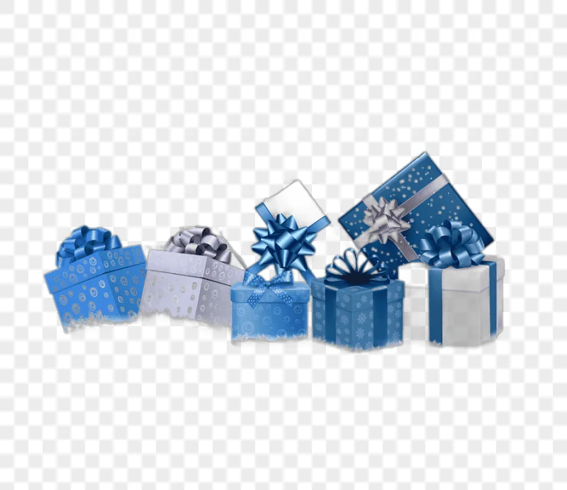 png clipart christmas gift blue graphy blue christmas gift blue ribbon