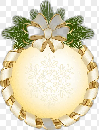 png clipart christmas tag spine leaves gold thumbnail