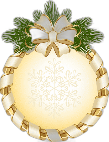 png clipart christmas tag spine leaves gold thumbnail