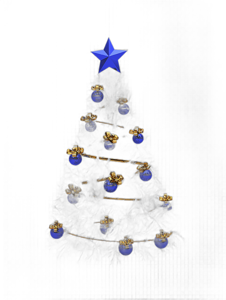 png clipart christmas tree gift christmas ornament white christmas tree blue white
