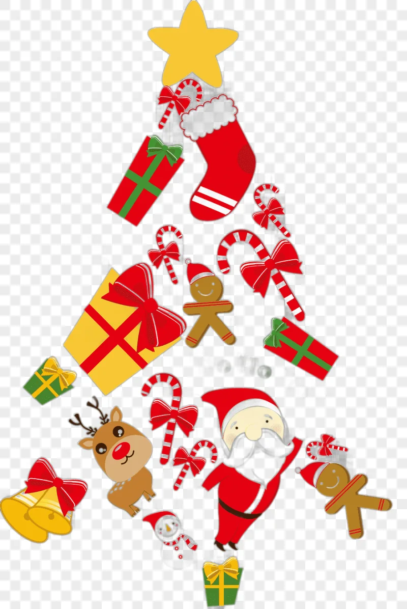 png clipart christmas tree paper santa claus christmas card creative christmas tree tree branch decor