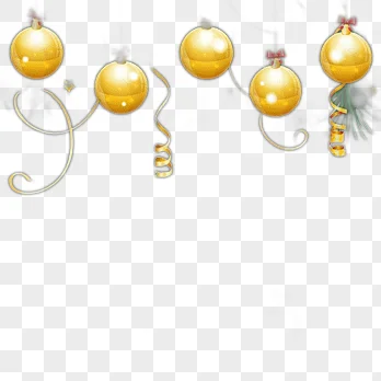png clipart gold christmas bauble christmas decoration christmas ornament christmas tree christmas decor decor branch thumbnail