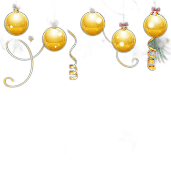 png clipart gold christmas bauble christmas decoration christmas ornament christmas tree christmas decor decor branch thumbnail