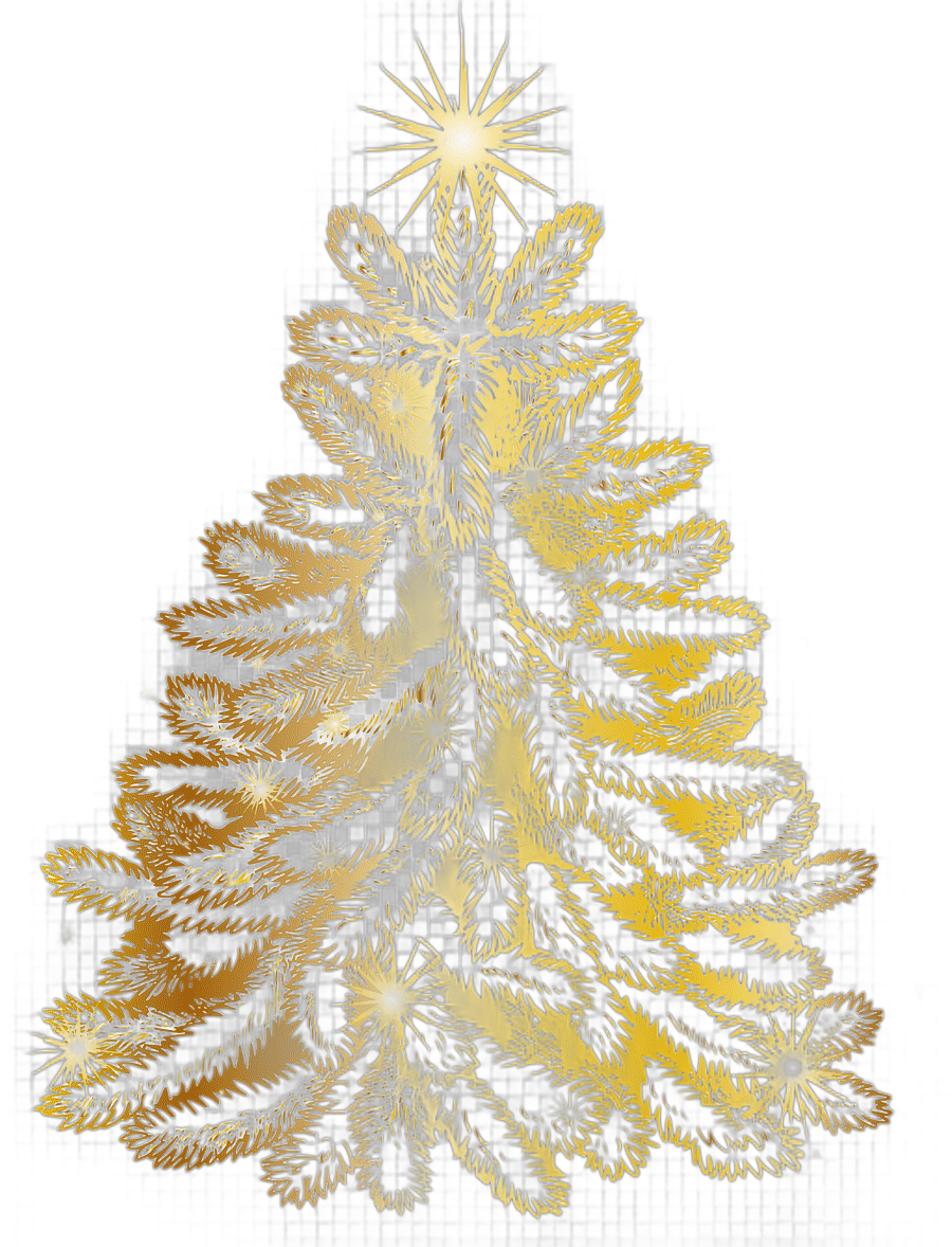 png clipart gold christmas tree illustration christmas tree gold christmas gold tree decor christmas decoration