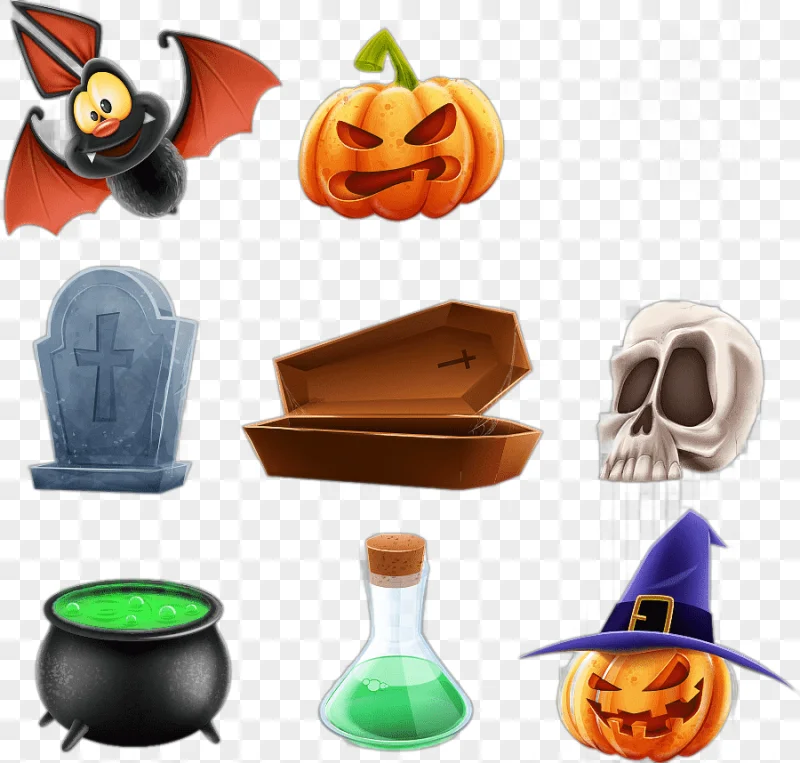 png clipart halloween halloween jack o lantern illustration halloween material happy halloween food