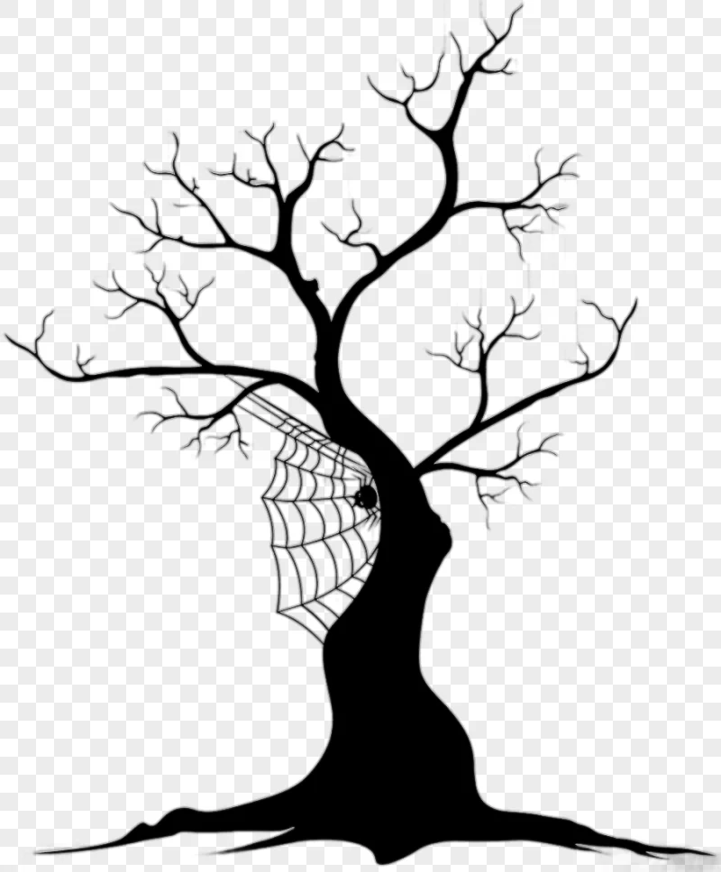 png clipart halloween halloween tree happy halloween leaf