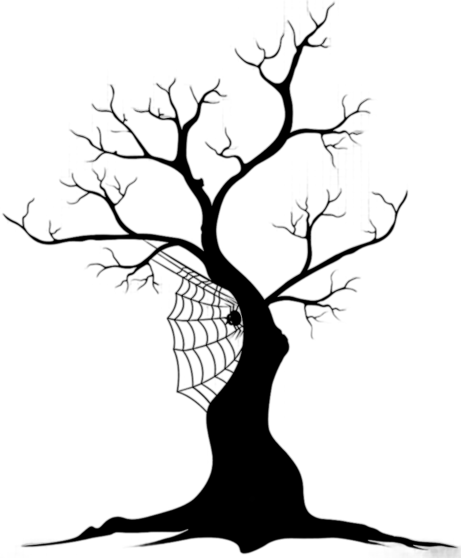 png clipart halloween halloween tree happy halloween leaf