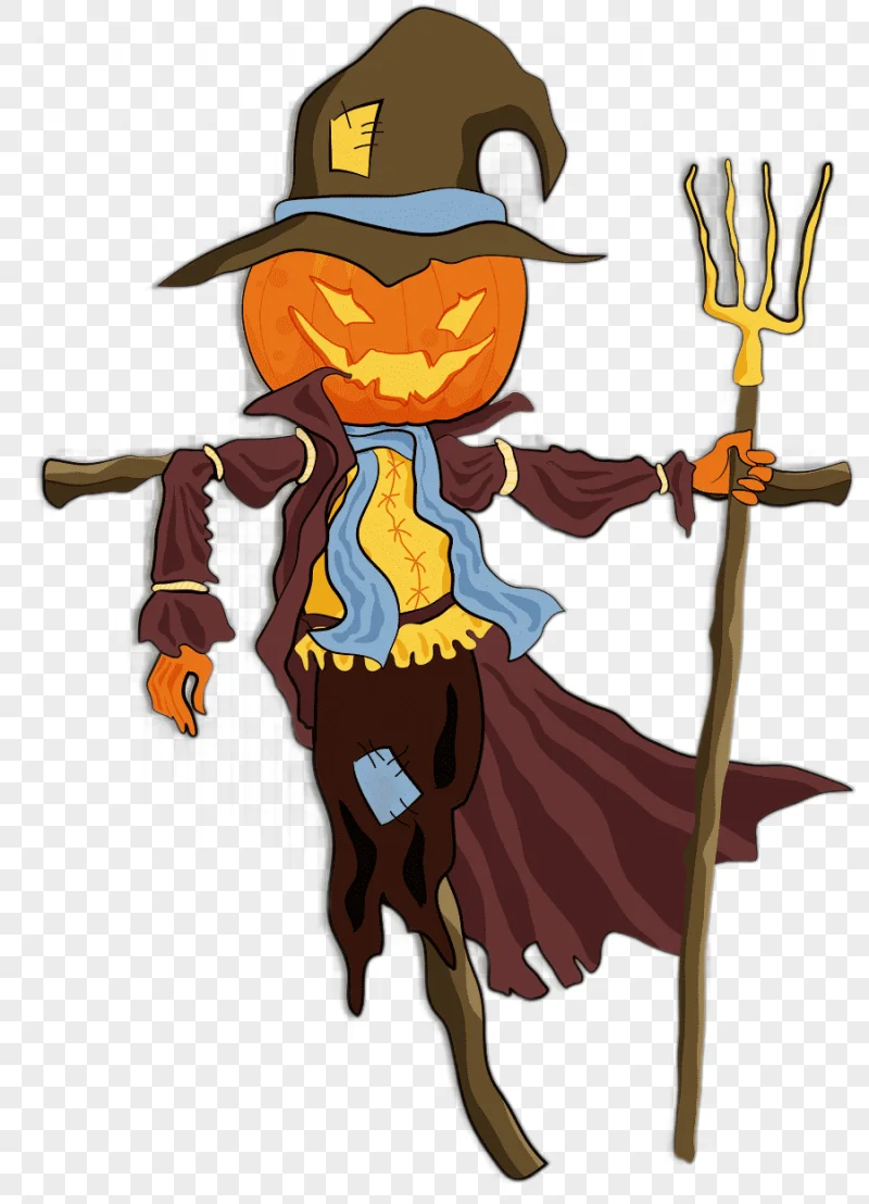 png clipart halloween scarecrow halloween scarecrow happy halloween cowboy