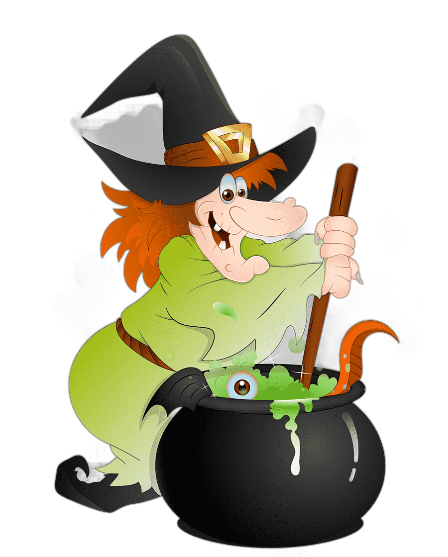 png clipart halloween witchcraft halloween witch with cauldron happy halloween fictional character