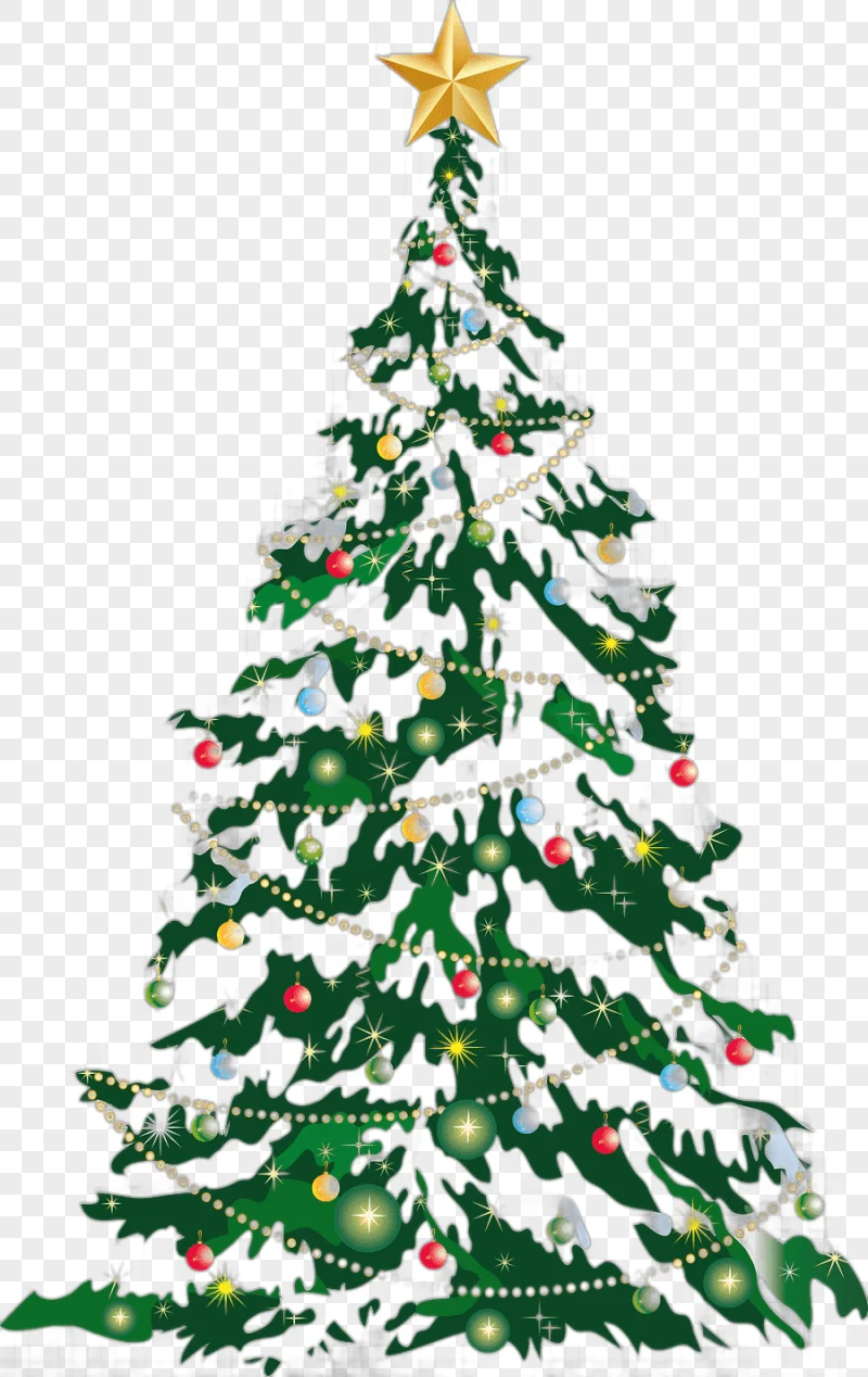 png clipart large deco christmas tree art green christmas tree decor branch
