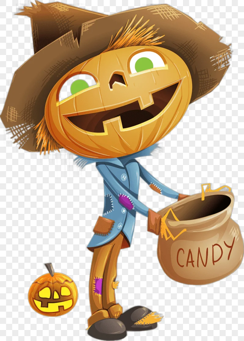 png clipart pumpkin halloween halloween scarecrow happy halloween ifwe