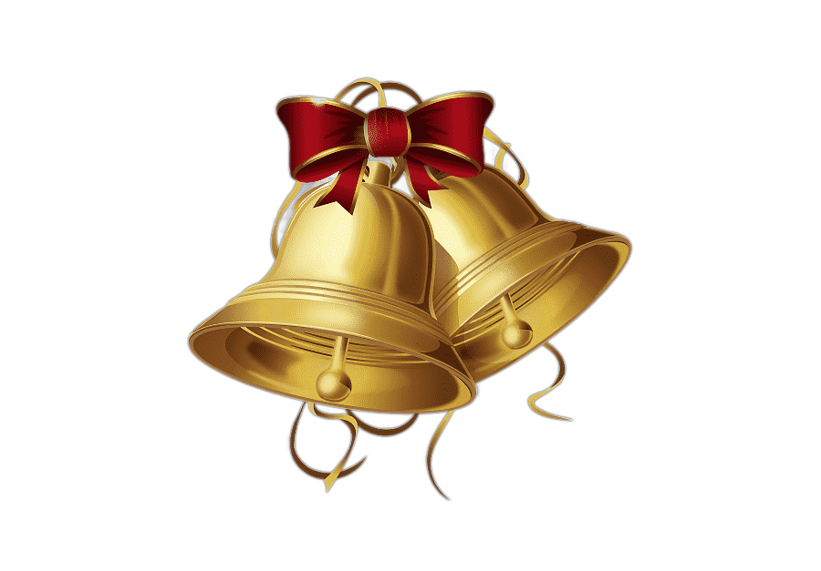 png clipart red and gold bell illustration royal christmas message christmas card christmas decoration christmas bells wish merry christmas