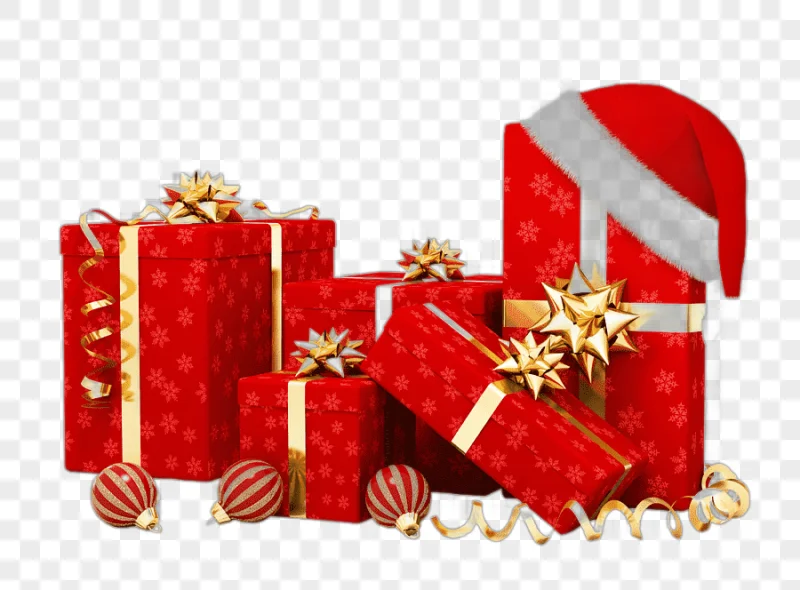 png clipart red christmas gift boxes christmas gifts holidays christmas
