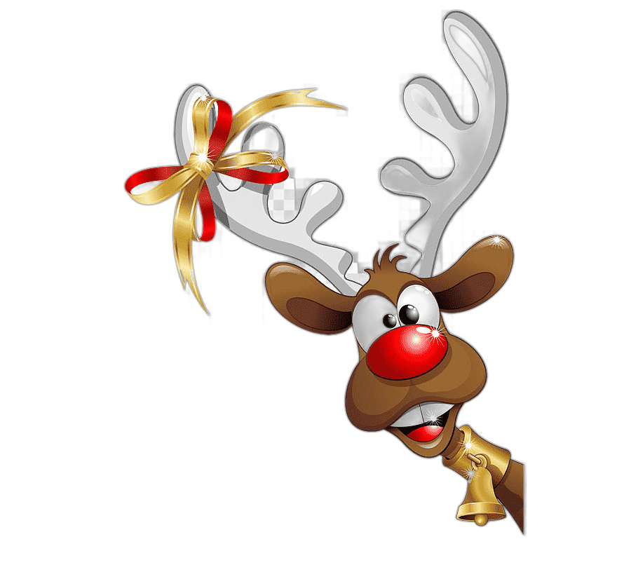 png clipart reindeer illustration santa claus christmas humour christmas reindeer antler mammal