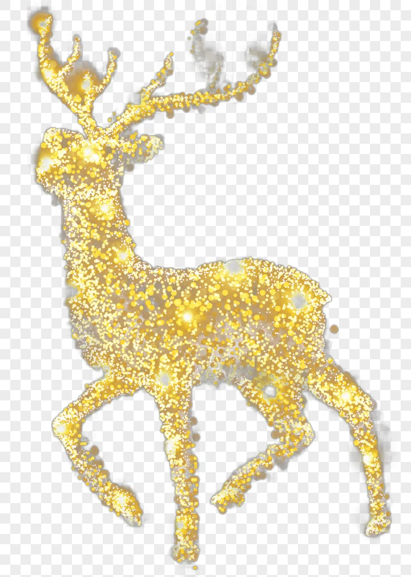 png clipart reindeer lighted illustration reindeer elk christmas decoration elk cool christmas decoration material antler mammal