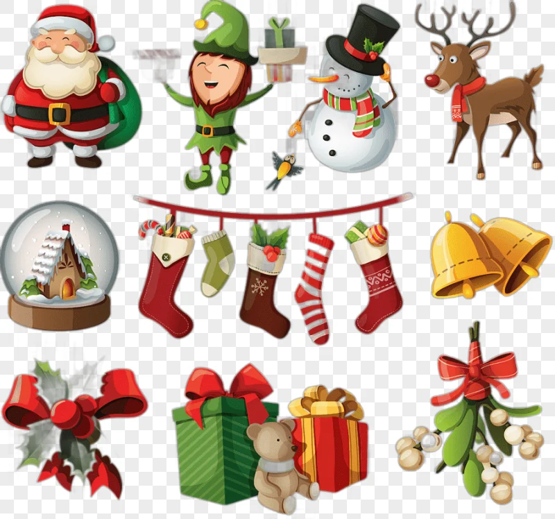 png clipart santa claus christmas ornament christmas tree christmas elements food christmas decoration