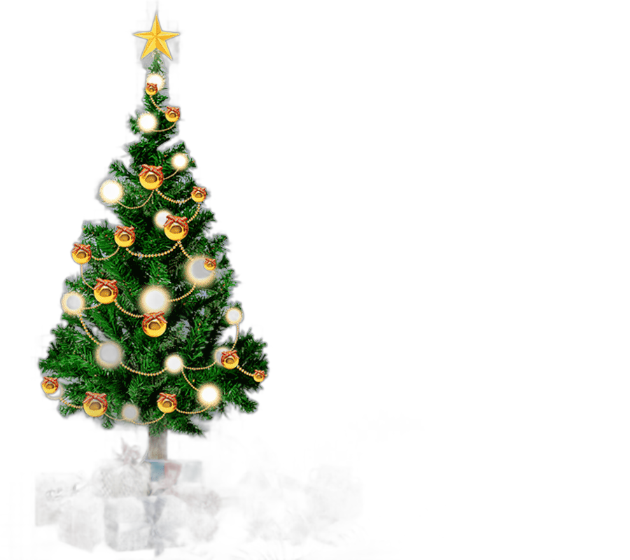 png clipart santa claus christmas tree gift father christmas background christmas gift boxes under the christmas tree decor festive elements