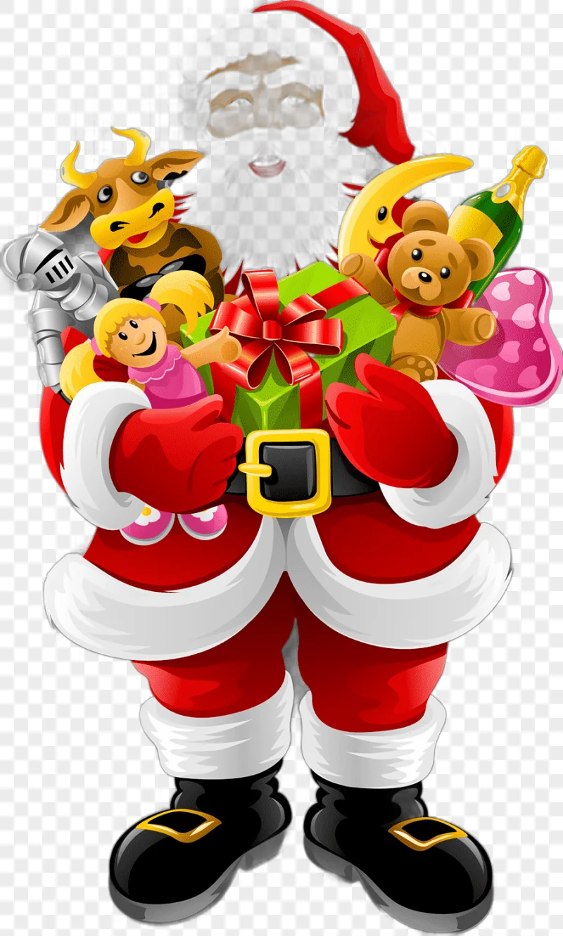 png clipart santa claus snegurochka christmas card creative christmas festive elements christmas background