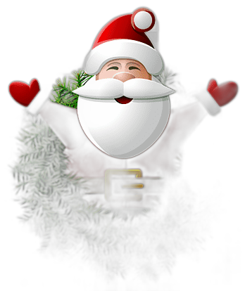 png clipart santa claus wreath grass christmas decoration thumbnail