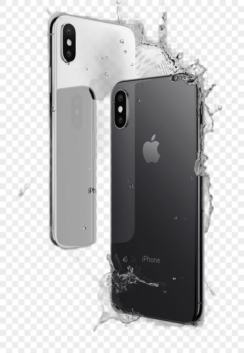png clipart silver iphone x and space gray iphone x iphone x iphone 8 iphone 7 face id telephone iphone x gadget electronics