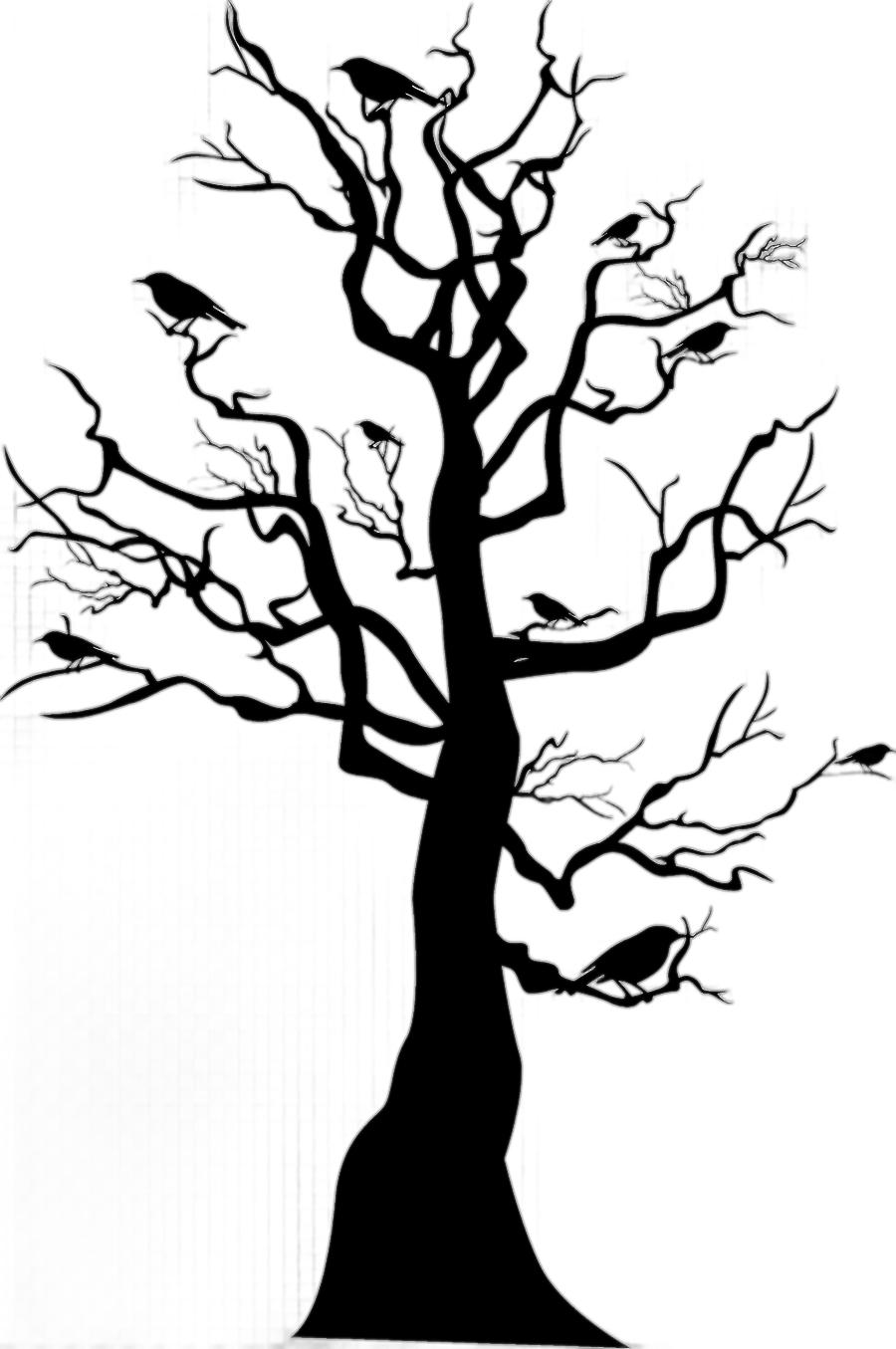 png clipart tree skeleton halloween black halloween tree leaf tree branch
