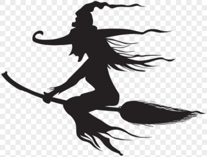 png clipart witch silhouette witchcraft halloween silhouette halloween witch silhouette happy halloween computer wallpaper