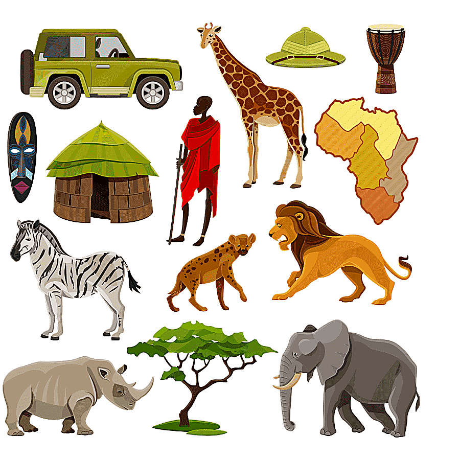 png clipart africa hippopotamus icon african cartoon animals cartoon character mammal