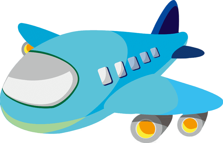 png clipart airplane cartoon airplane blue transport