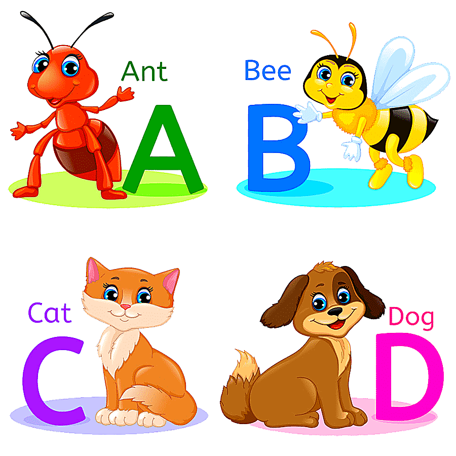 png clipart alphabet illustration cartoon animal cartoon character other