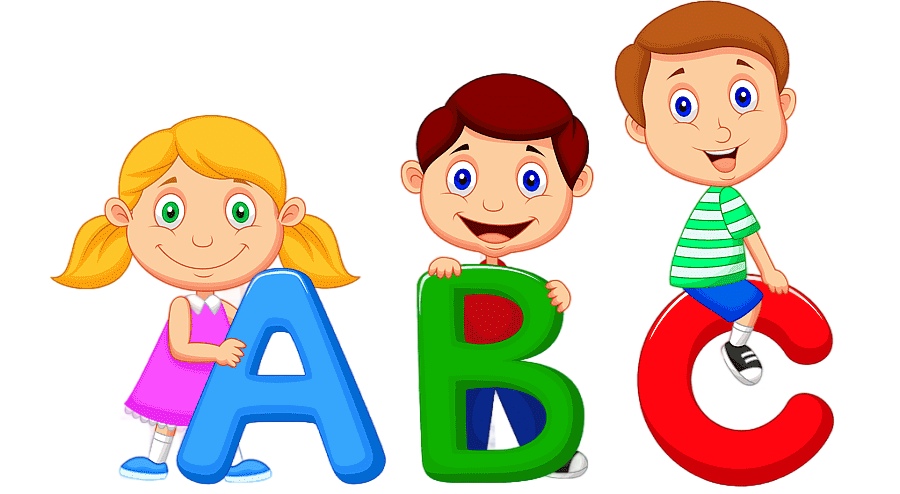 png clipart alphabet song cartoon cute kids child text