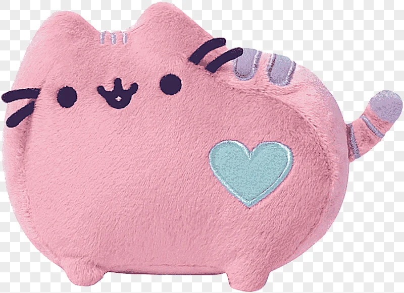 png clipart amazon com pusheen gund stuffed animals cuddly toys pink cat plush blue photog