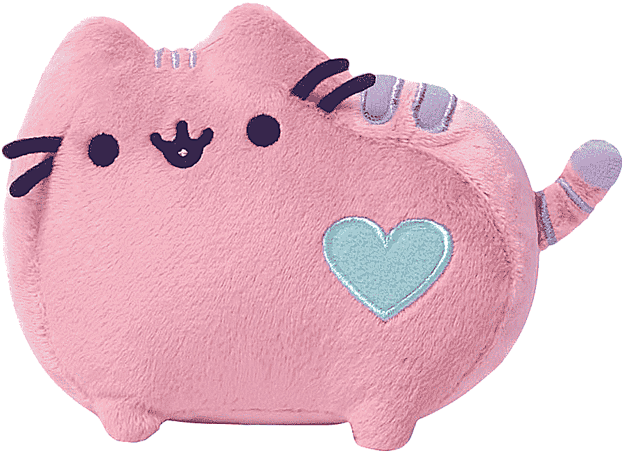 png clipart amazon com pusheen gund stuffed animals cuddly toys pink cat plush blue photog