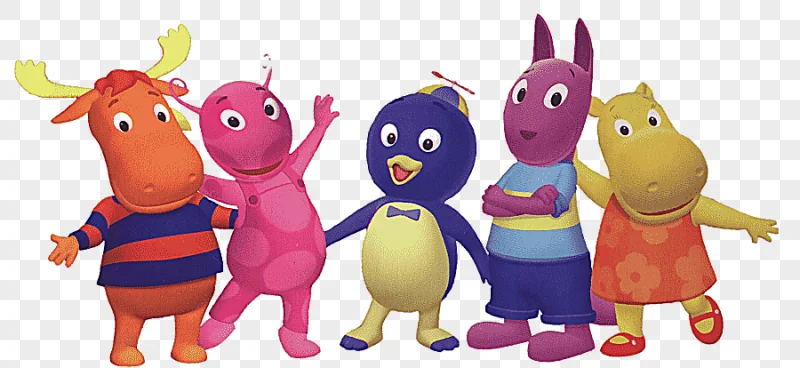 png clipart animal cartoon characters the backyardigans at the movies cartoons