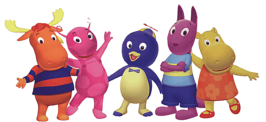 png clipart animal cartoon characters the backyardigans at the movies cartoons