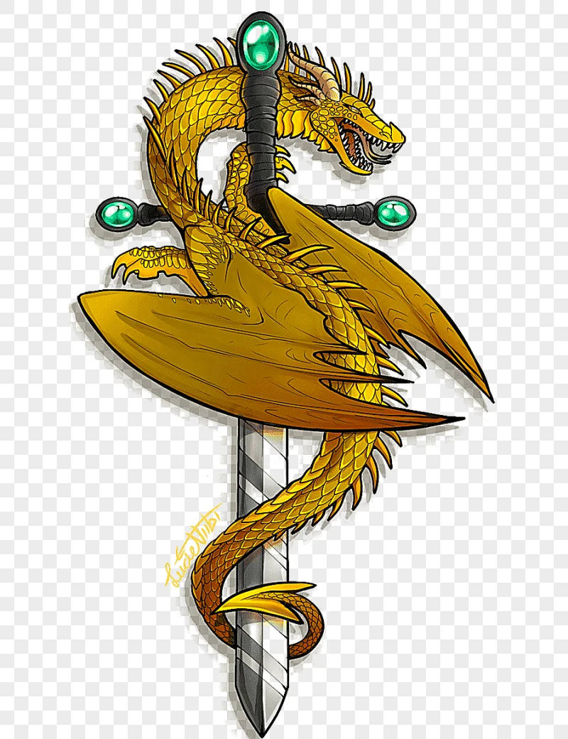 png clipart animated cartoon font dragon sword dragon fictional character