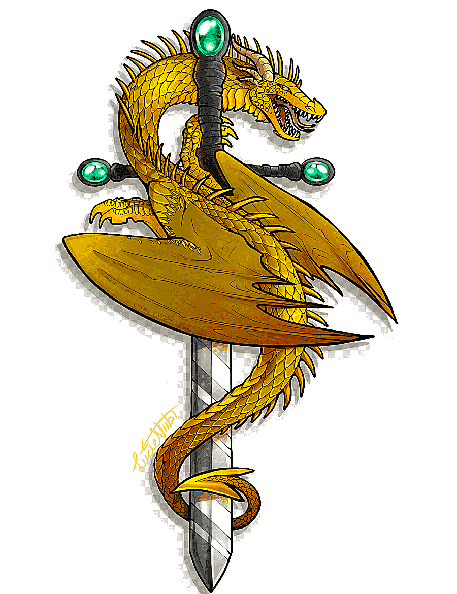 png clipart animated cartoon font dragon sword dragon fictional character
