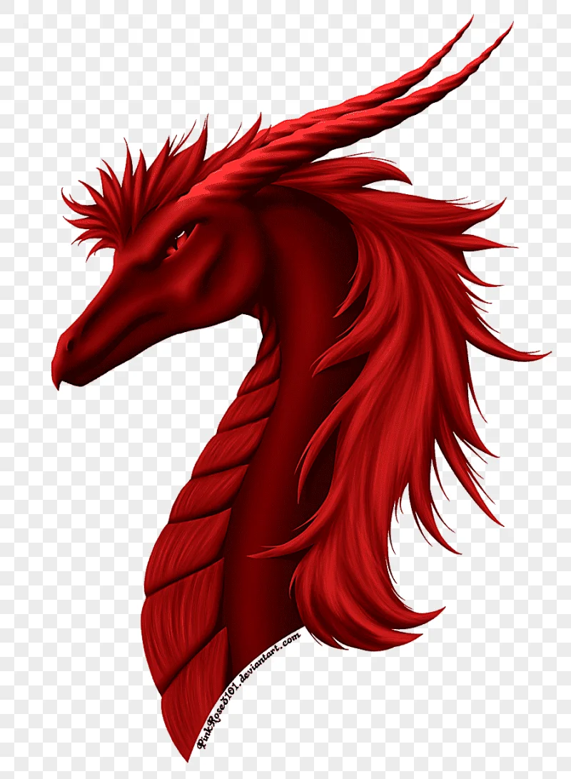 png clipart animated cartoon red m tribal dragon dragon cartoon