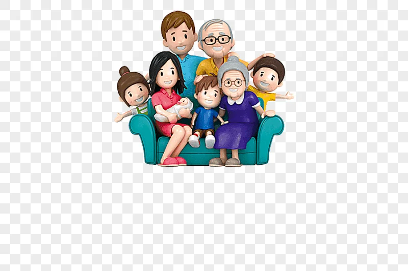 png clipart animated characters family extended family 3d cartoon family portrait cartoon