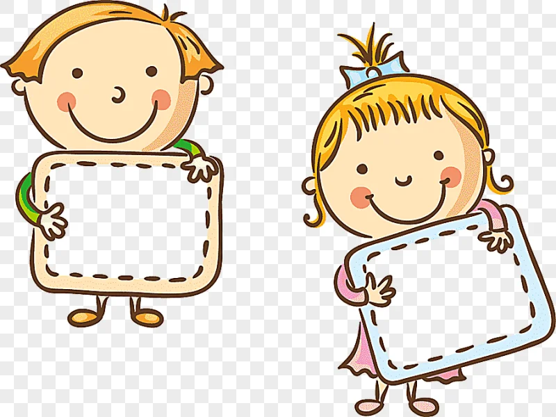 png clipart animated girl and boy illustration speech balloon cartoon dialogue comics cart