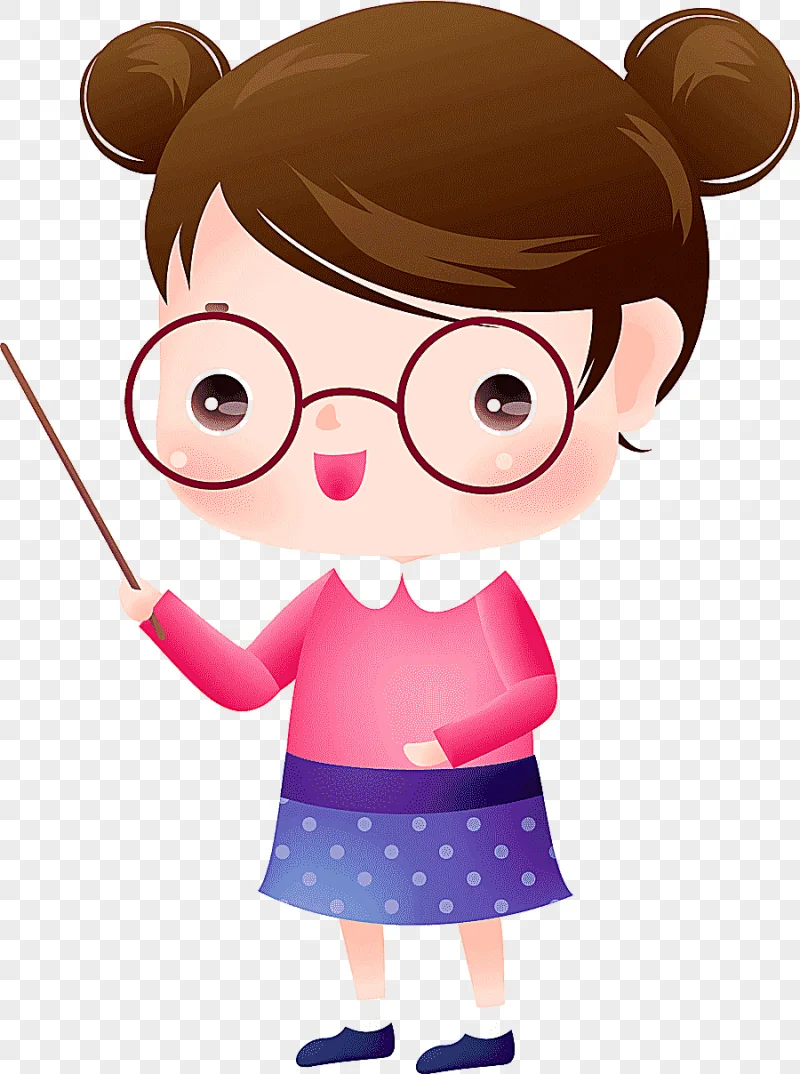 png clipart animated girl illustration cartoon teacher lovely teacher love child