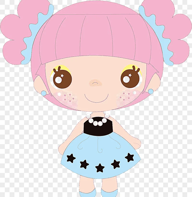 png clipart animation cartoon cute little girl child fashion girl
