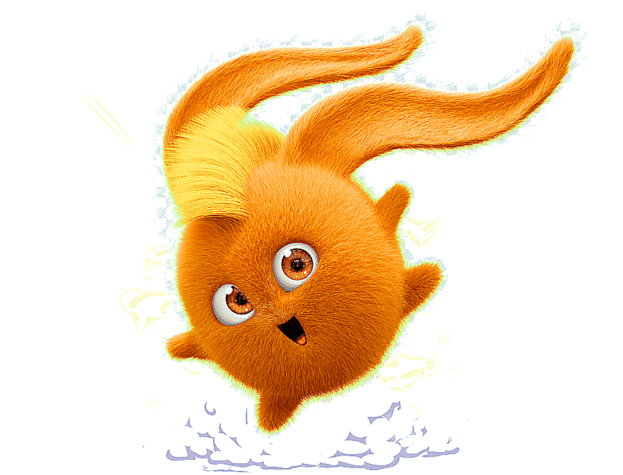 png clipart animation rabbit animated series cartoon creative moon carnivoran orange