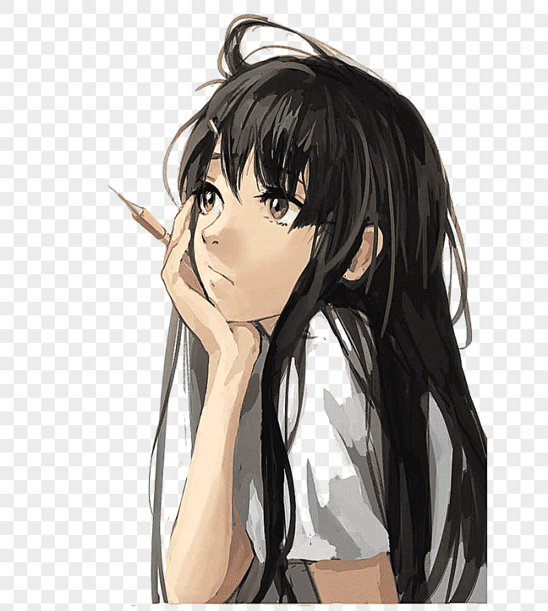 png clipart anime drawing female cartoon anime love cg artwork