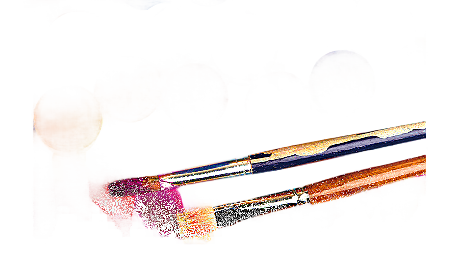 png clipart assorted color paint bottles near two brushes watercolor painting palette oil